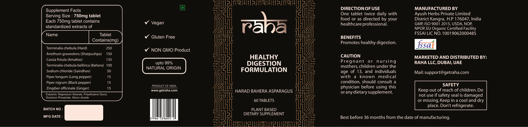 Healthy Digestion Formulation