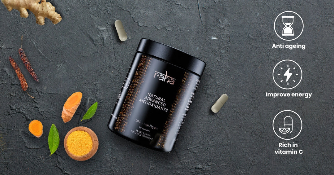 Consume Natural Advanced Antioxidants by Raha to Increase your Energy Levels