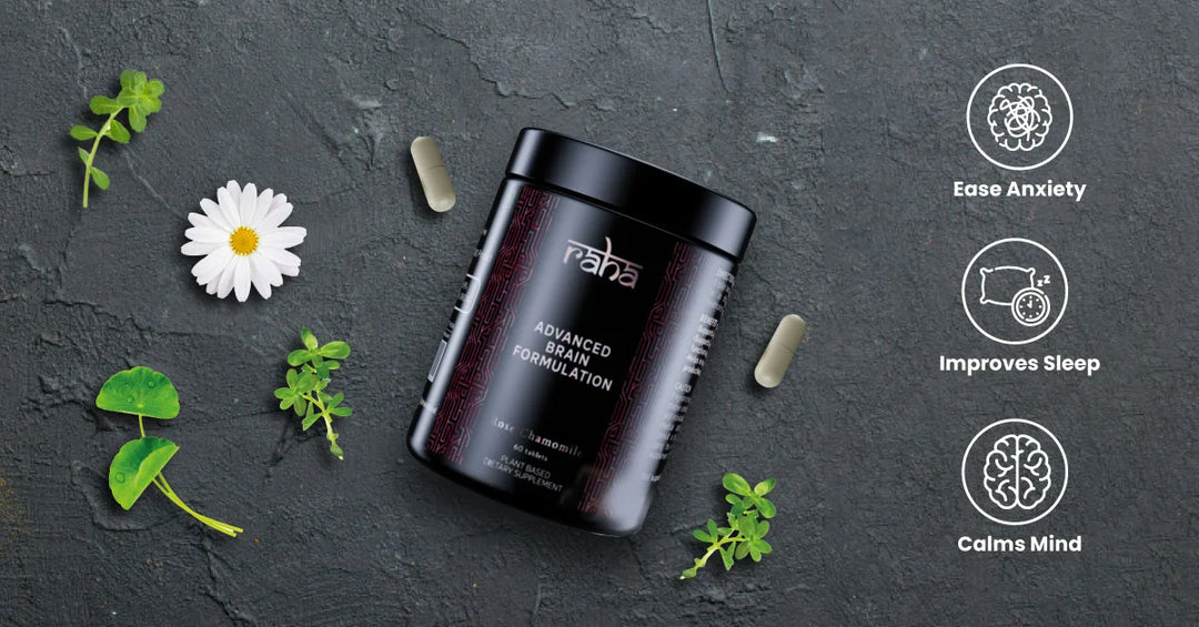 Raha's Advanced Brain Formulation: A Breakthrough Solution for Anxiety and Insomnia