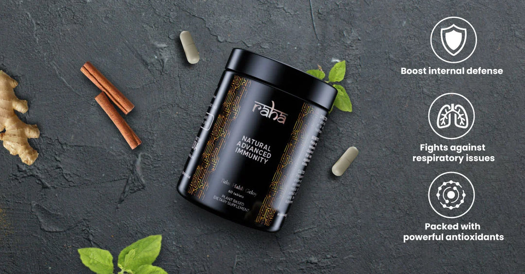 Revitalize Your Respiratory Health with Raha's Natural Advanced Immunity Formulation