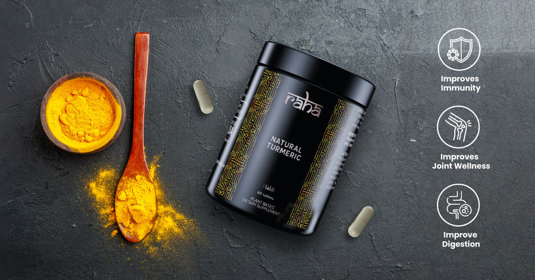 How Raha’s Natural Turmeric Improves Immunity & Joint Pain?